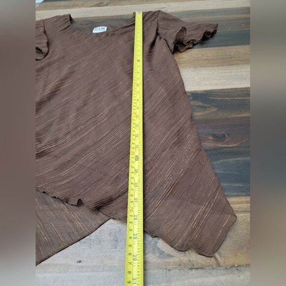 R&M Richards Vintage Y2K Asymmetrical Suit Set Blouse And Midi Skirt Size M - Picture 6 of 8